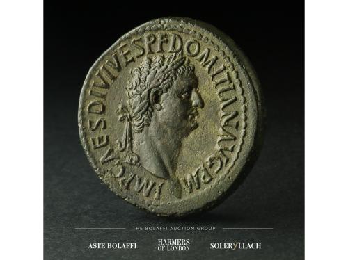 IMPERIO ROMANO. Sestercio. 81-96 d.C. DOMICIANO. Anv.: IMP. 