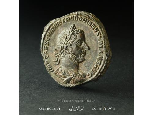 IMPERIO ROMANO. Sestercio. 251-253 d.C. TREBONIANO GALO. Anv