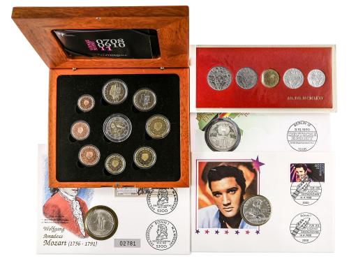 LOTES Y COLECCIONES EXTRANJERO. Lote Centenares de monedas. 