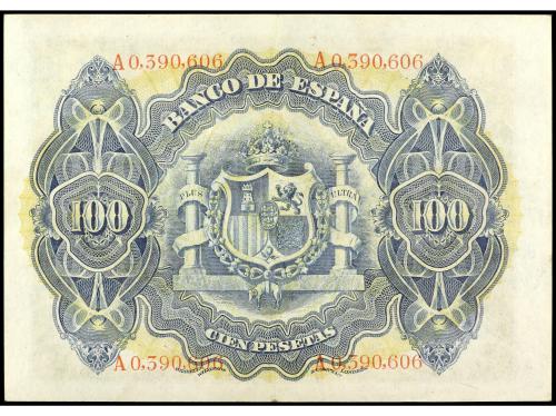 BANCO DE ESPAÑA. 100 Pesetas. 30 Junio 1906. Serie A. Ed-313