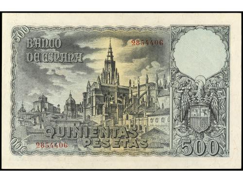 ESTADO ESPAÑOL. 500 Pesetas. 21 Octubre 1940. Entierro del C