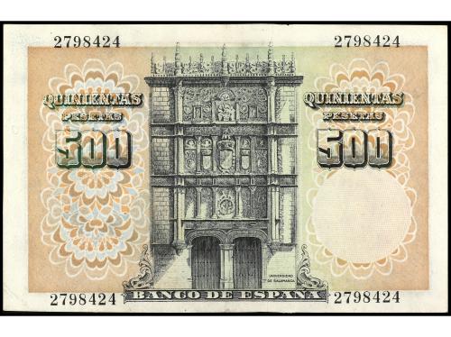 ESTADO ESPAÑOL. 500 Pesetas. 19 Febrero 1946. Francisco de V