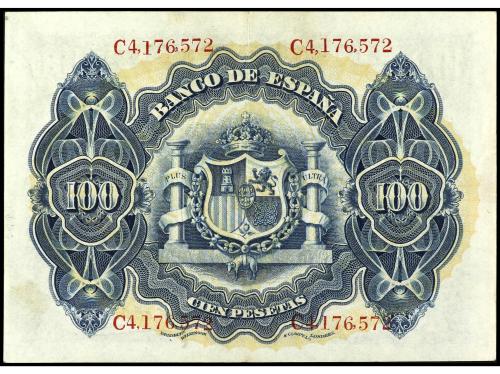 BANCO DE ESPAÑA. 100 Pesetas. 30 Junio 1906. Serie C. (Manch