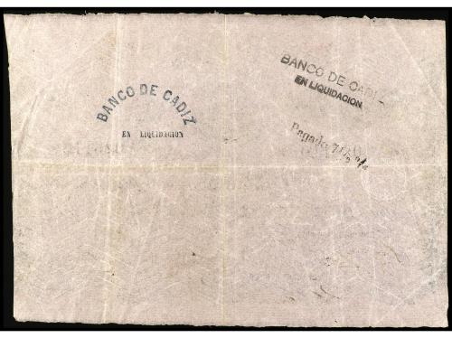 ANTIGUOS. 500 Reales de Vellón. (25 Julio 1847). BANCO DE CÁ