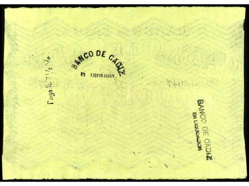 ANTIGUOS. 1.000 Reales de Vellón. (25 Julio 1847). BANCO DE 