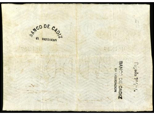 ANTIGUOS. 4.000 Reales de Vellón. (25 Julio 1847). BANCO DE 