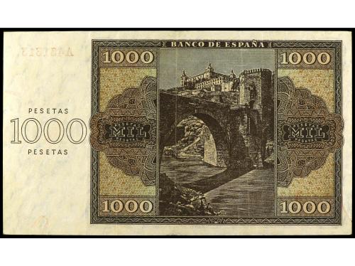 ESTADO ESPAÑOL. 1.000 Pesetas. 21 Noviembre 1936. Alcázar de