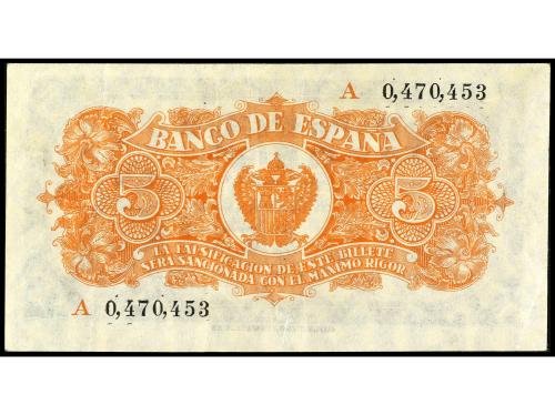 ESTADO ESPAÑOL. 5 Pesetas. 18 Julio 1937. Portabella. Serie 