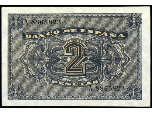 ESTADO ESPAÑOL. 2 Pesetas. 12 Octubre 1937. Catedral de Burg
