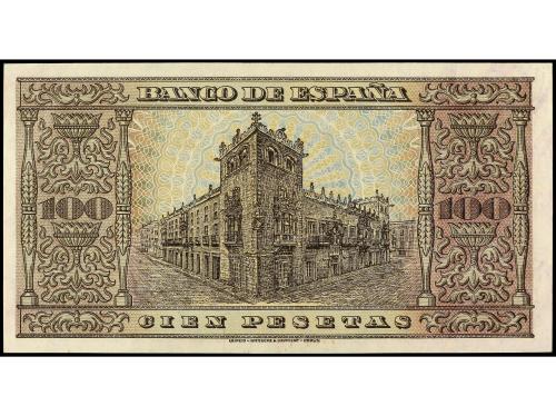 ESTADO ESPAÑOL. 100 Pesetas. 20 Mayo 1938. Casa del Cordón. 