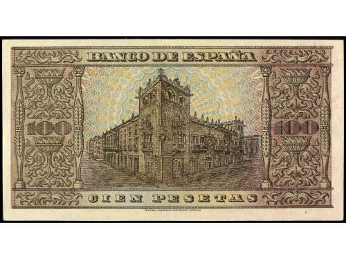 ESTADO ESPAÑOL. 100 Pesetas. 20 Mayo 1938. Casa del Cordón. 