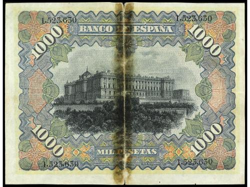 BANCO DE ESPAÑA. 1.000 Pesetas. 15 Julio 1907. Palacio Real.