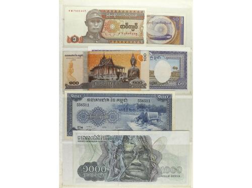 BILLETES EXTRANJEROS. Lote Más de 200 billetes. DIEFRENTES P