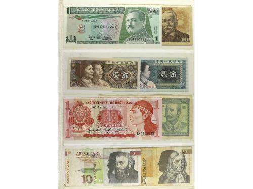 BILLETES EXTRANJEROS. Lote Más de 200 billetes. DIEFRENTES P