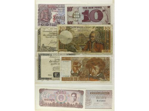 BILLETES EXTRANJEROS. Lote Más de 200 billetes. DIEFRENTES P