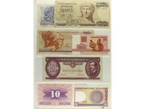 BILLETES EXTRANJEROS. Lote Más de 200 billetes. DIEFRENTES P