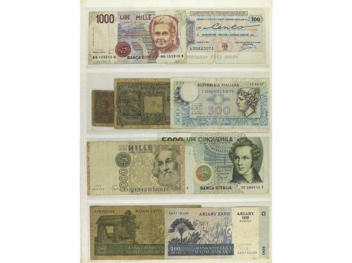 BILLETES EXTRANJEROS. Lote Más de 200 billetes. DIEFRENTES P