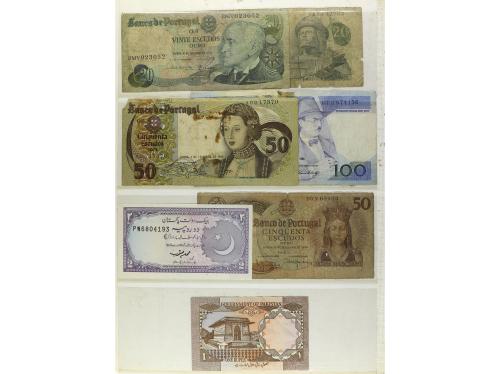BILLETES EXTRANJEROS. Lote Más de 200 billetes. DIEFRENTES P