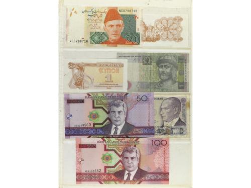 BILLETES EXTRANJEROS. Lote Más de 200 billetes. DIEFRENTES P