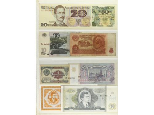 BILLETES EXTRANJEROS. Lote Más de 200 billetes. DIEFRENTES P