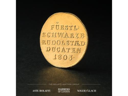 ESTADOS ALEMANES. 1 Dukat. 1803. LUDWIG FREDERICH II. SCHWAR