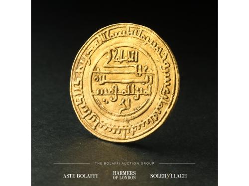 ALMORÁVIDES. Dinar. 518 d.H/ 1225 d.C. ALI IBN YUSUF. ISHBIL
