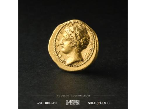 MONEDAS GRIEGAS. 50 Litrae. 400 a.C. DIONISIO I. SICILIA. SI
