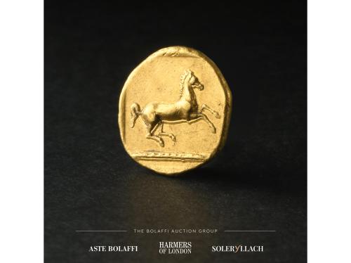 MONEDAS GRIEGAS. 50 Litrae. 400 a.C. DIONISIO I. SICILIA. SI