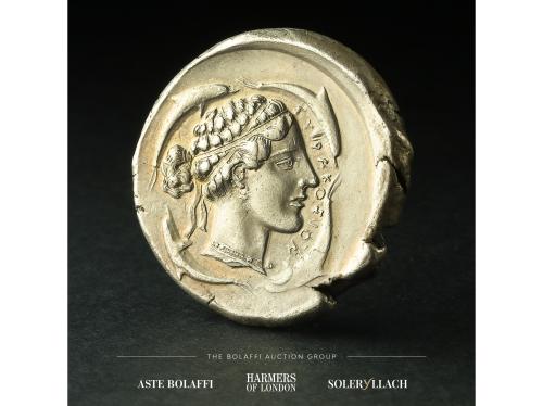 MONEDAS GRIEGAS. Tetradracma. 440-430 a.C. II DEMOCRACIA. SI