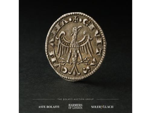 ESTADOS ITALIANOS. Grosso da 6 Denari. FEDERICO II (1250-128