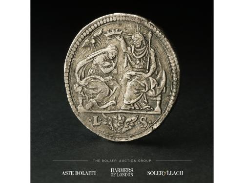 ESTADOS ITALIANOS. 1/4 Scudo (Quarto di Scudo). (1573-77). O