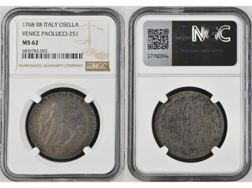 ESTADOS ITALIANOS. Medalla. 1768-RB. ALVISE IV MOCENIGO. VEN