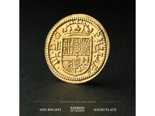 FELIPE III. 1 Escudo. 1608. SEGOVIA. C. Anv.: Escudo de arma
