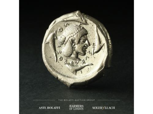 MONEDAS GRIEGAS. Tetradracma. 475-470 a.C. HIERON I. SICILIA