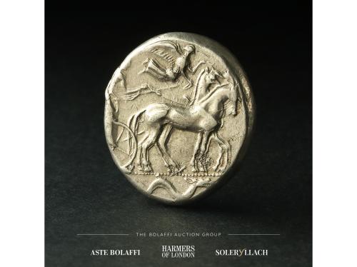 MONEDAS GRIEGAS. Tetradracma. 440-430 a.C. II DEMOCRACIA. SI