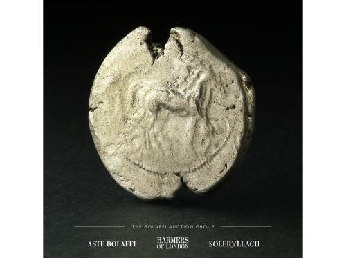 MONEDAS GRIEGAS. Tetradracma. 440-430 a.C. SICILIA. GELA. An