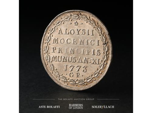 ESTADOS ITALIANOS. Osella Anno XI. 1773. ALVISE IV MOCENIGO 