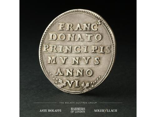 ESTADOS ITALIANOS. Osella Anno VI. (1551). FRANCESCO DONÀ (1