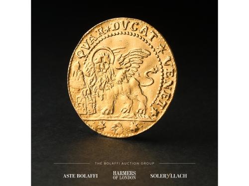 ESTADOS ITALIANOS. Quarto di Ducato da 2 Zecchini. CARLO RUZ