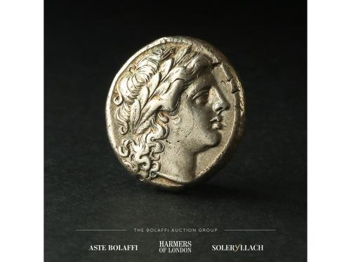 REPÚBLICA ROMANA. Didracma. 235-230 a.C. ANÓNIMO. ROMA. Anv.
