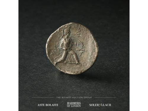 MONEDAS GRIEGAS. Óbolo. 450-400 a.C. PERRHAIBOI. TESALIA. An