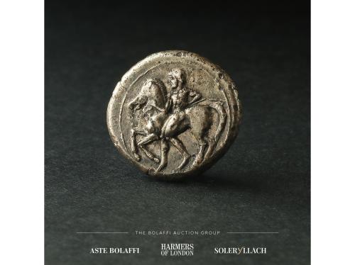 MONEDAS GRIEGAS. Dracma. 480-400 a.C. ERITRAS. JONIA. Anv.: 