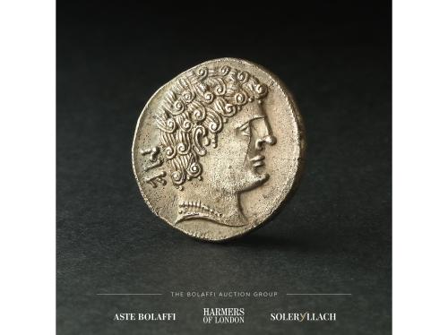 MONEDAS HISPÁNICAS. Denario. 120-20 a.C. SECAISA (BELMONTE, 