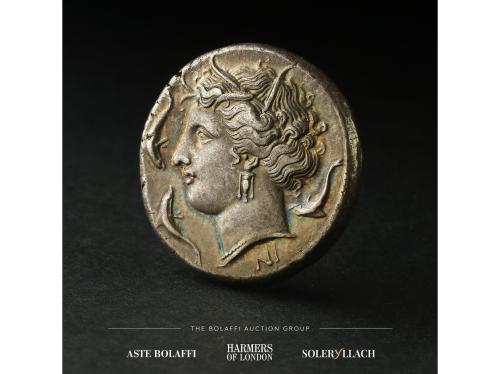 MONEDAS GRIEGAS. Tetradracma. 317-289 a.C. AGATHOKLES. SICIL