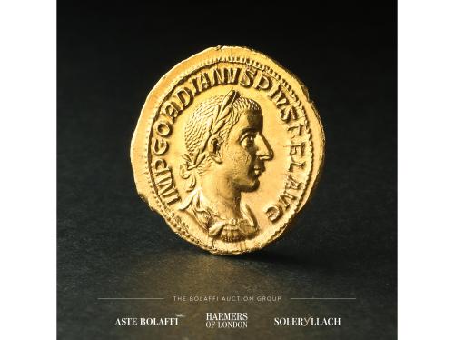 IMPERIO ROMANO. Áureo. 240 d.C. GORDIANO III. ROMA. Anv.: IM