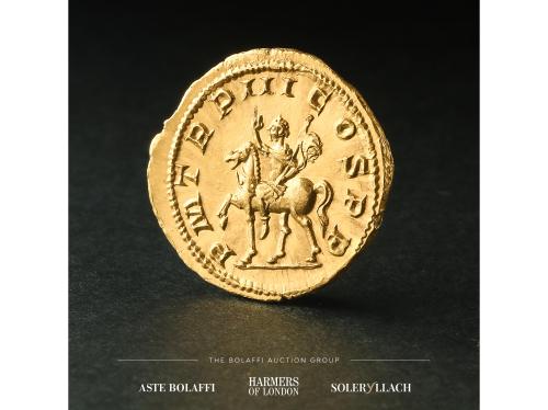 IMPERIO ROMANO. Áureo. 240 d.C. GORDIANO III. ROMA. Anv.: IM