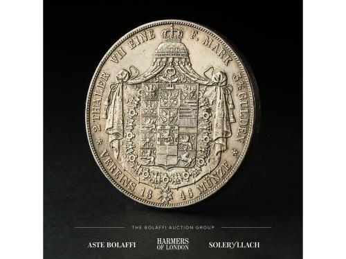 ESTADOS ALEMANES. 2 Thaler (3 1/2 Gulden). 1846-A. FRIEDRICH