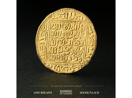 ZIYANÍES. Dinar. ABU TASHUFIN ABD AL-RAHMAN I (718-737 d.H/ 