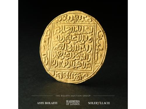 ZIYANÍES. Dinar. ABU TASHUFIN ABD AL-RAHMAN I (718-737 d.H/ 