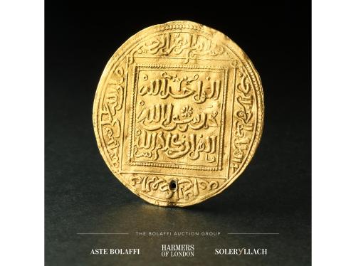 MERINÍES. Dinar. ANÓNIMO atribuido a ABU YAHYA ABU BAKR. Nor